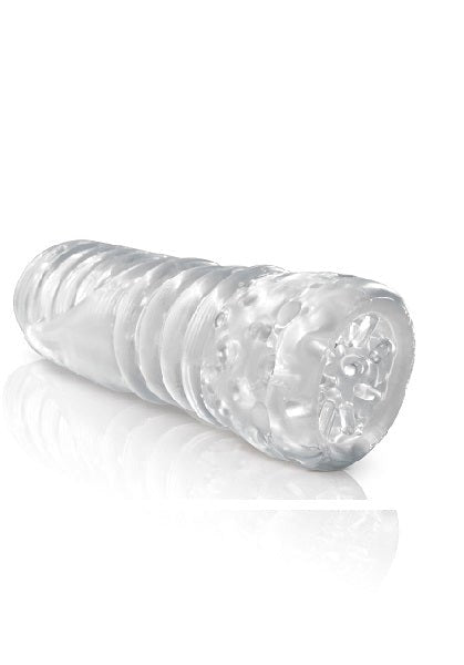 Extreme Crystal Tickler Realistic Stroker Glass Sex Toys