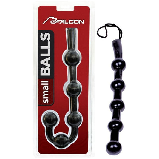 Falcon Balls Small Cream Anal Beads - Anal Beads and Balls