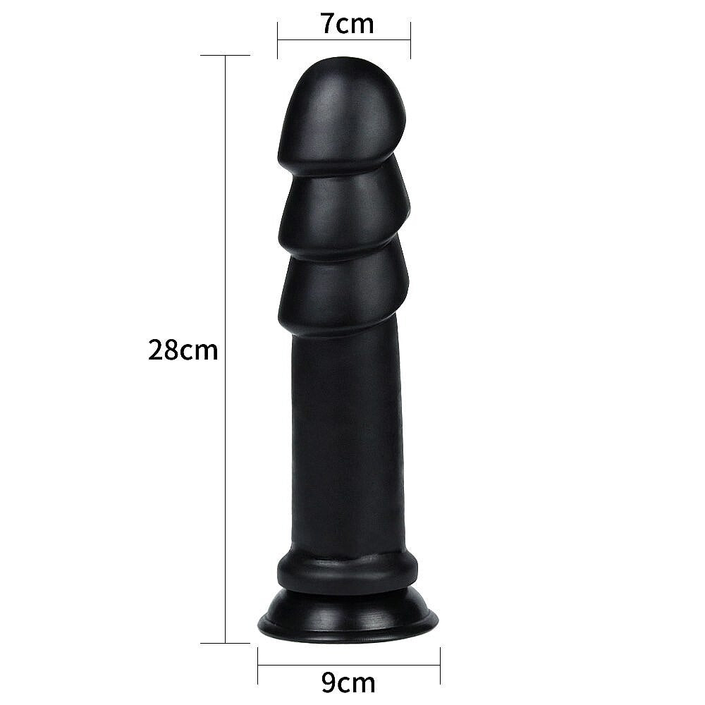 Lovetoy King Sized Anal Ripples Mega Butt Plug Butt Plugs