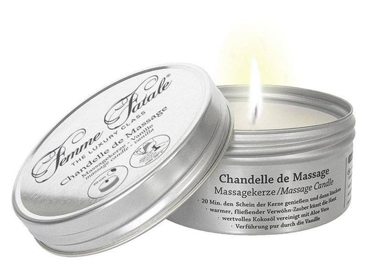 Femme Fatale Chandelle de Massage Vanilla Massage Candle Sex Pheromones and Perfumes