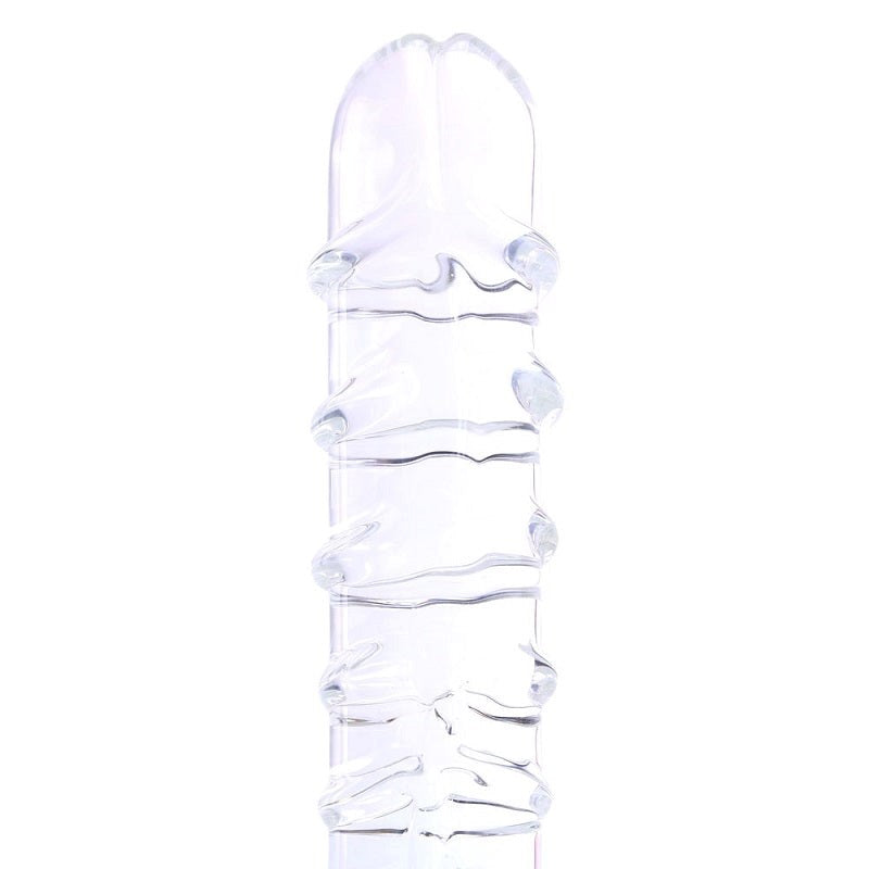 Fetish Fantasy Extreme 9 Inch Extreme Glass Dong Realistic Dildos