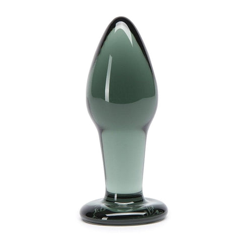 Fifty Shades Darker Something Darker Glass Butt Plug - Glass Sex Toys
