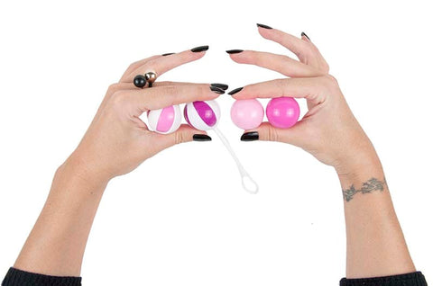 Funtoys Deluxe Kegel Exercise Set - Enhance Pelvic Floor Strength - Love Eggs and Kegel Exercisers
