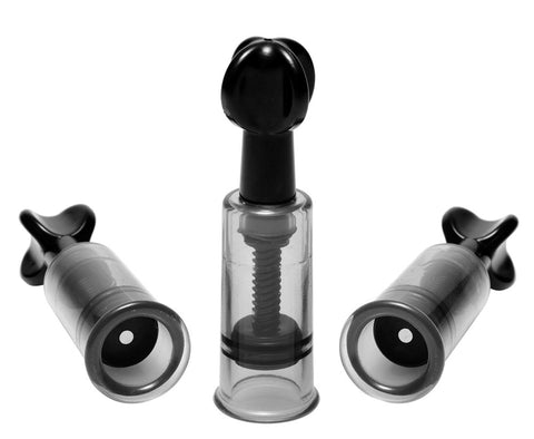 Fusion Triple Suckers - Breast and Nipple Toys