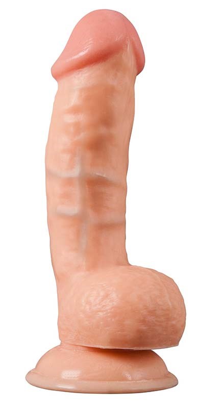 G-Girl 6.5" Dong with Curved Shaft Realistic Dildos