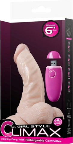 G-Girl Style Climax Vibrating 6 Dong Version 3 - Realistic Dildos