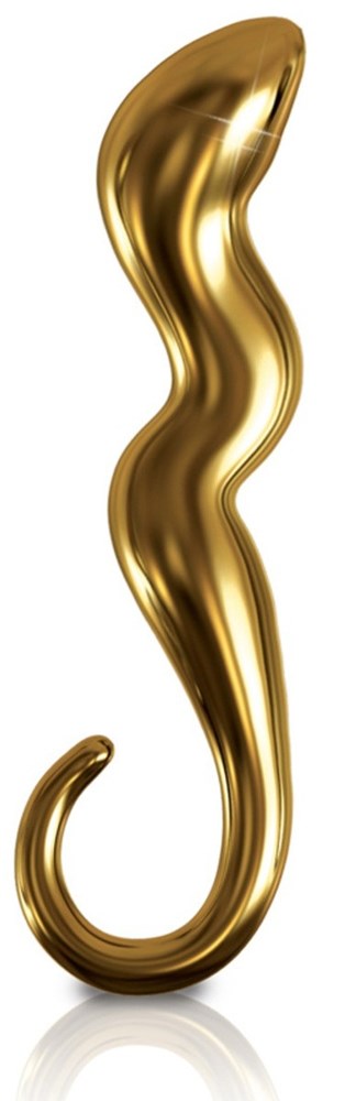 Icicles Gold Edition G01 Glass Prostate Massager Glass Sex Toys