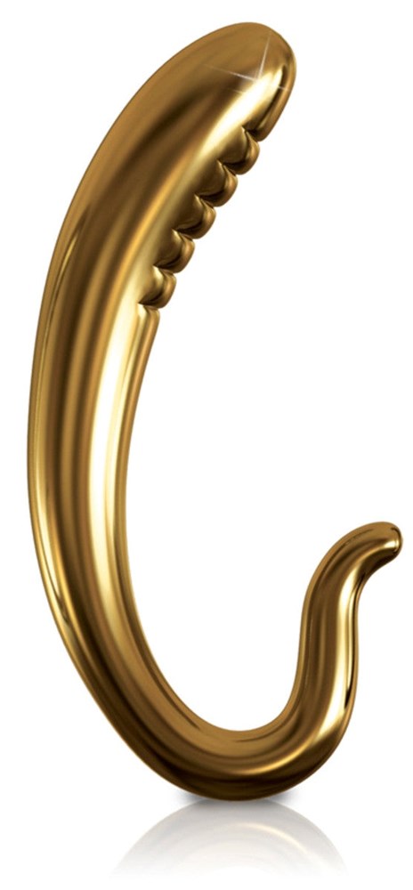 Icicles Gold Edition G03 Glass Prostate Vibrator Glass Sex Toys