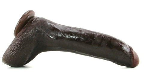 Icon Male Flash Brown 11 inch Vibrating Cock - Realistic Dildos