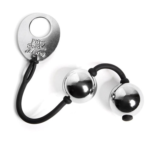 Inner Goddess Silver Pleasure Anal Beads and Balls - Love Eggs and Kegel Exercisers