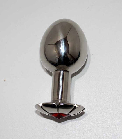 Luxurious Rose Quartz Butt Plug - Indulge in Refined Pleasure - Steel Sex Toys