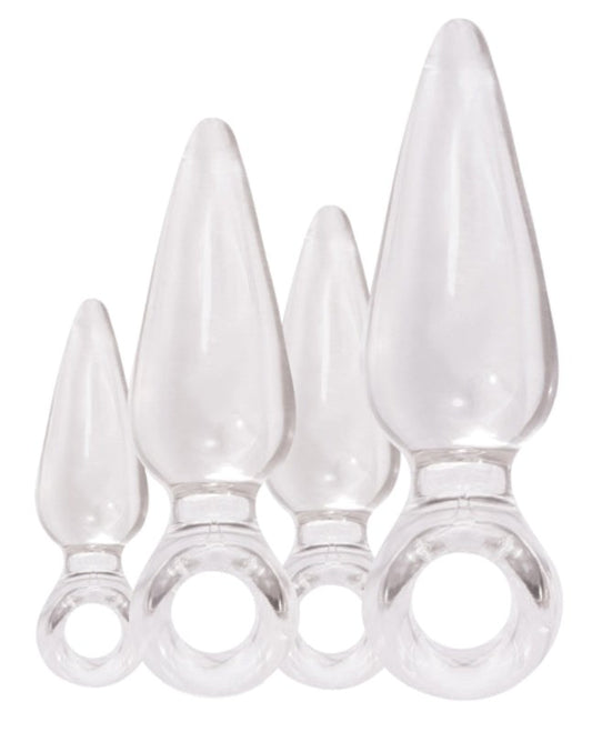 Jolie Trainer Kit - Clear Butt Plug Set - Sex Kits