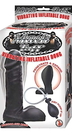 Mack Tuff Vibrating Inflatable Dong - Realistic Dildos