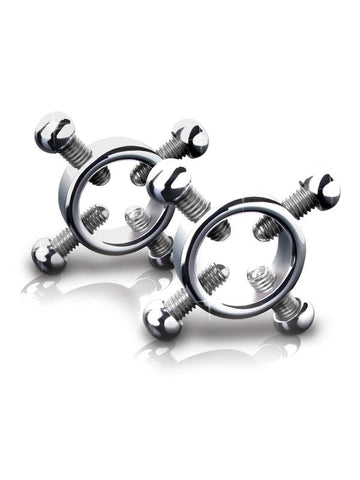 Metal Worx Nipple Screws Women Adult Toy - Breast and Nipple Toys