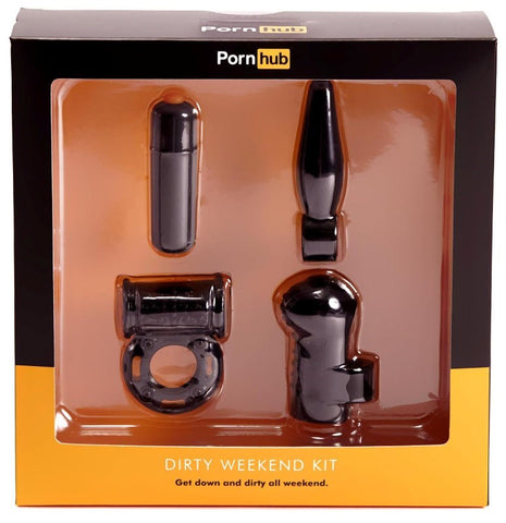 Pornhub Threesome Set Black - Dirty Weekend Kit - Sex Kits