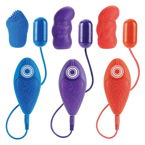 Posh 10 Function Silicone Pleasure Pack 3 - Love Eggs and Kegel Exercisers