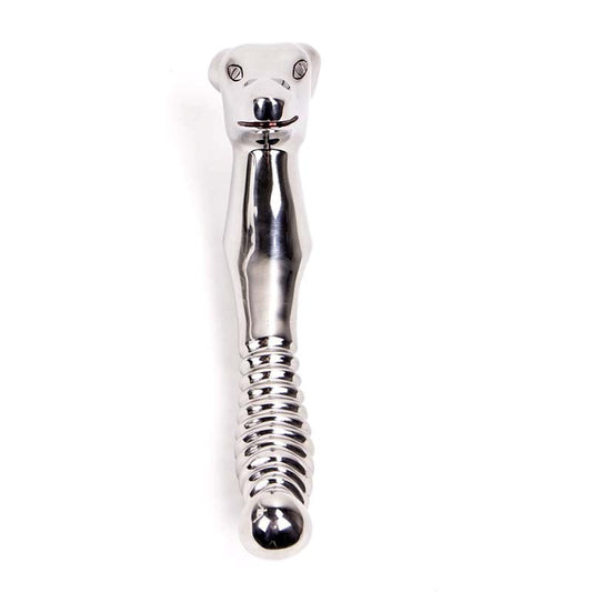 Puppy Play Prostate Stimulator - Steel Sex Toys