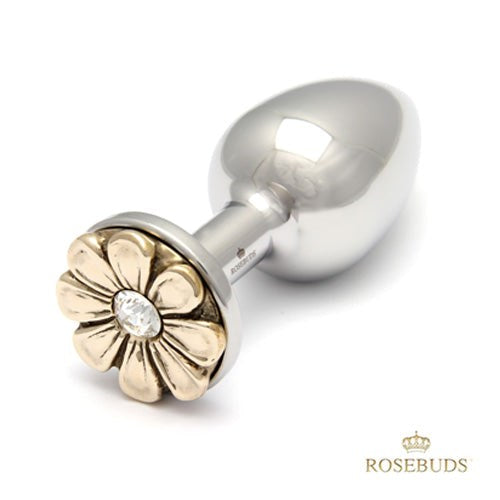 Rosebuds Luxe Daisy Clear Steel Sex Toys