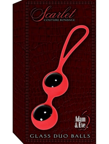 Scarlet Couture Glass Duo Balls - Love Eggs and Kegel Exercisers
