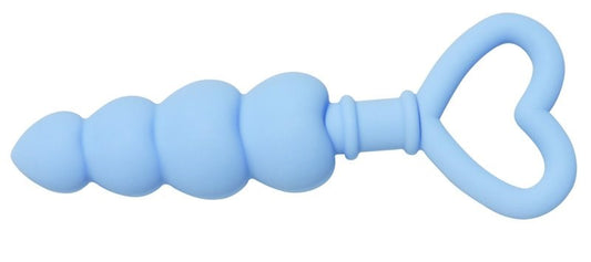 Sex in the Shower Silicone Heart Beads - Anal Beads and Balls