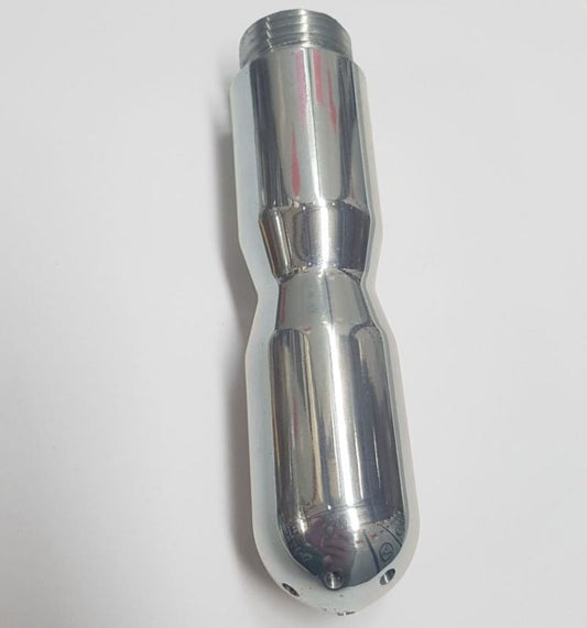 Shower Head Metal Anal Douche - Steel Sex Toys