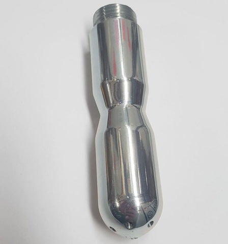 Shower Head Metal Anal Douche - Steel Sex Toys
