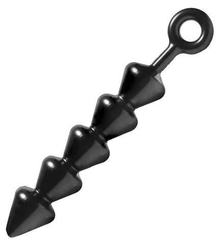 Spades Extra Large Anal Beads - Anal Beads and Balls