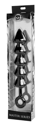 Spades Extra Large Anal Beads - Anal Beads and Balls