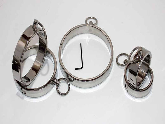 Steel Bondage Restraint Kit - Steel Sex Toys