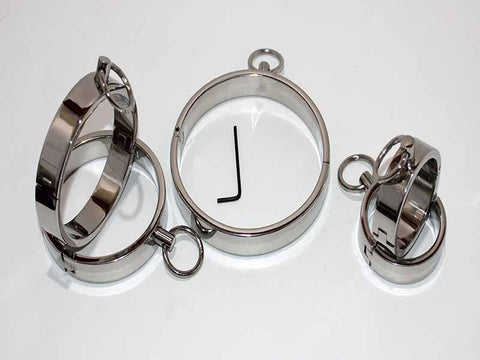 Steel Bondage Restraint Kit - Steel Sex Toys
