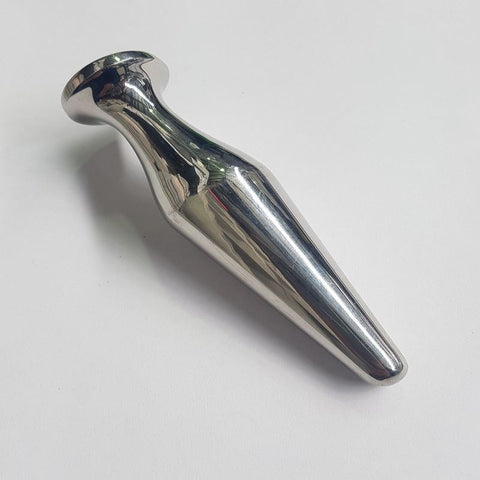 Steel Uberkinky Squared Butt Plug - Steel Sex Toys