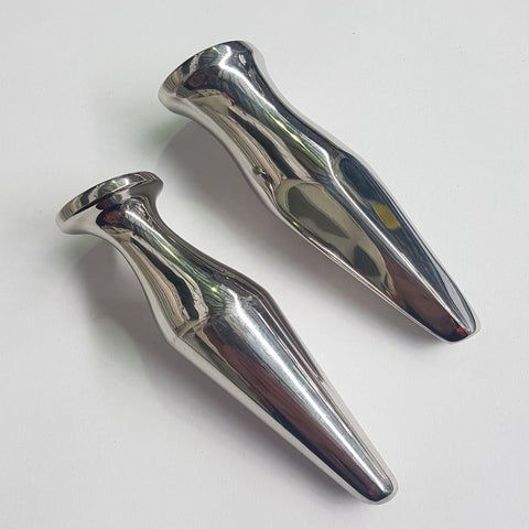 Steel Uberkinky Squared Butt Plug - Steel Sex Toys