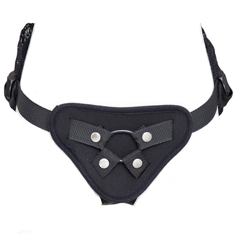 Strap-On Harness With Lace Back Strap On Sextoys