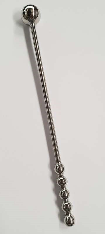 The Cymbal Mallet Urethral Wand - Steel Sex Toys