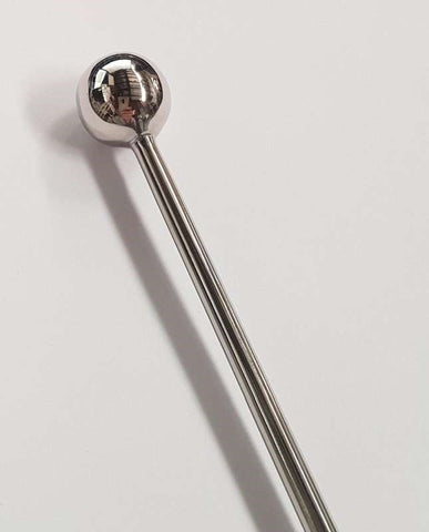 The Cymbal Mallet Urethral Wand - Steel Sex Toys