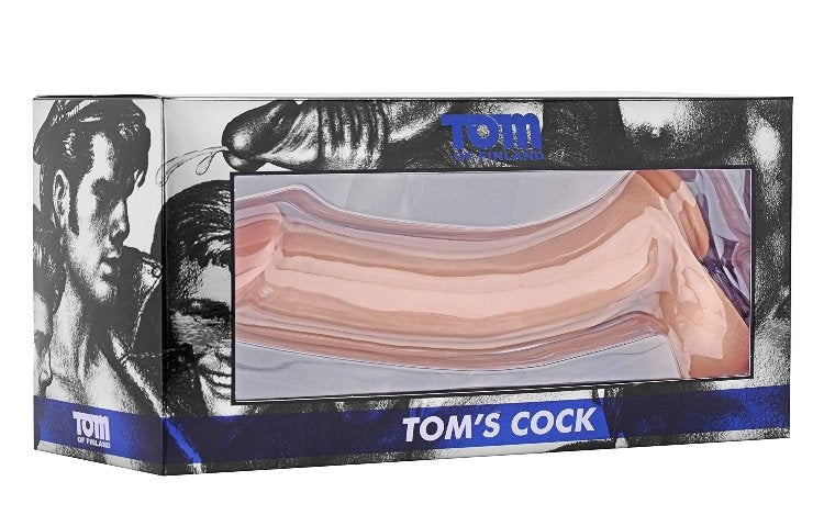 Tom's Realistic Cock 12 Inch with Suction Cup Strap On Sextoys