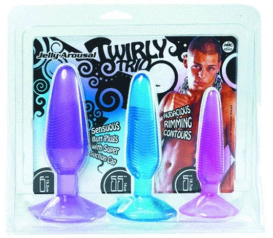 Twirly Trio Plug Set - Sex Kits