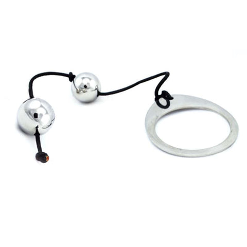 Utimi Stainless Steel Anal Balls x 4 - Steel Sex Toys
