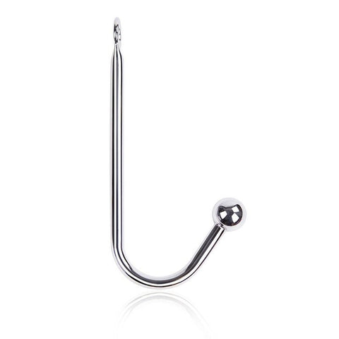 Well Hung Steel Anal Hook - Anal Beads and Balls