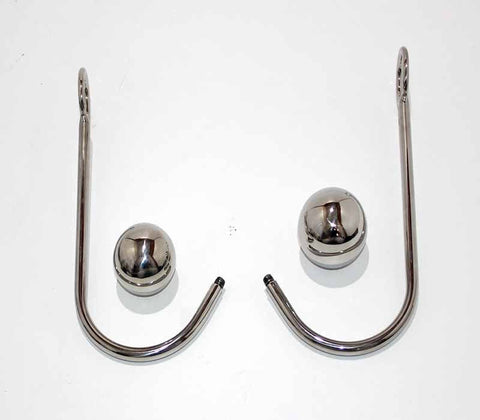Well Hung Steel Anal Hook - Anal Beads and Balls