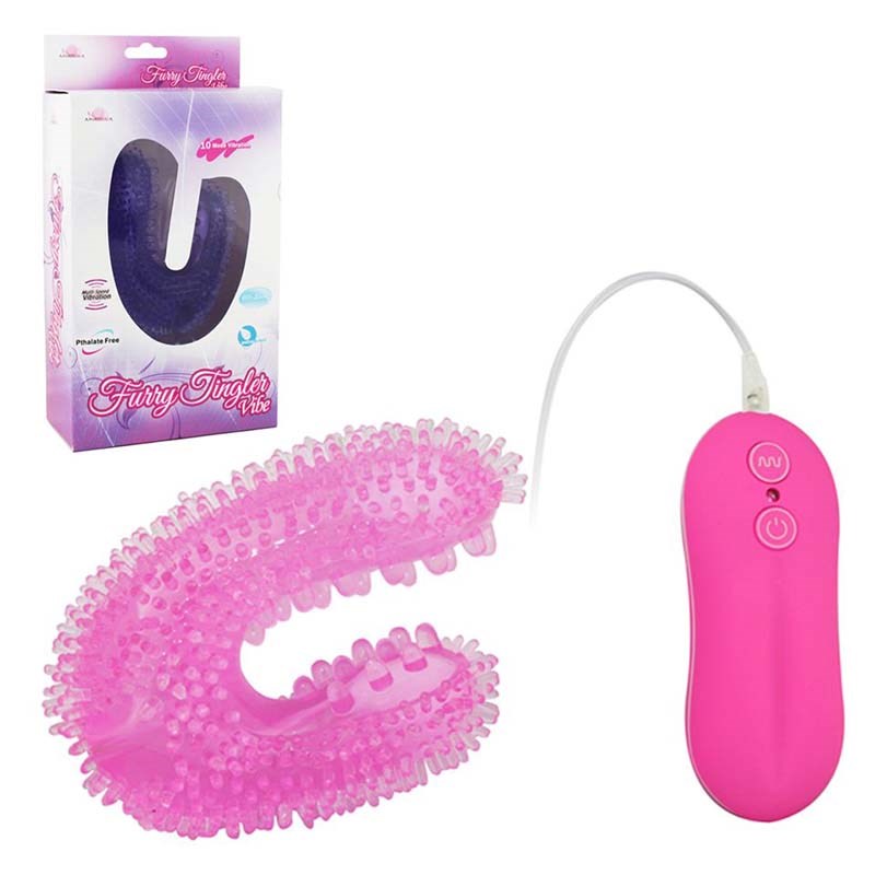 Aphrodisia Furry Tingler Vibe G-Spot Vibrators