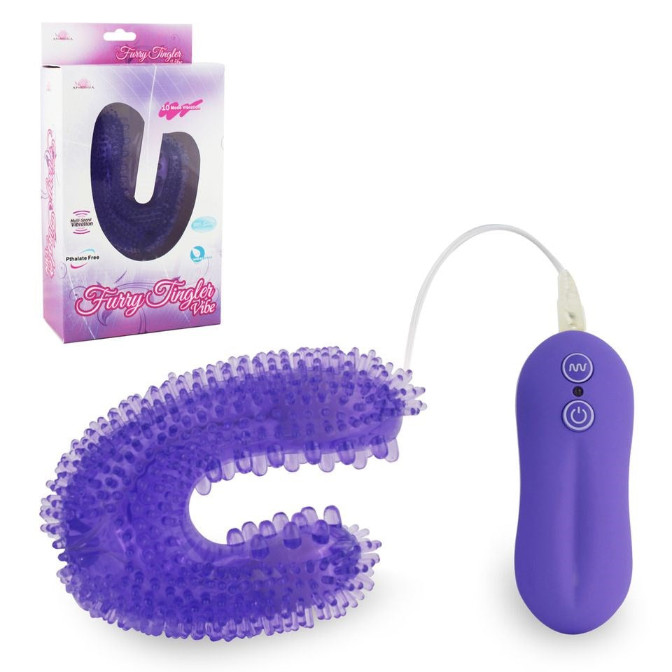 Aphrodisia Furry Vibrating Finger Finger and Tongue Vibrators