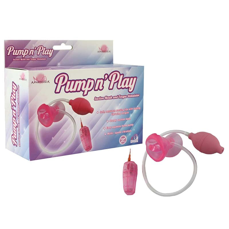 Aphrodisia Pump N Play Mouth & Tongue Pussy And Clit Toys