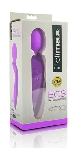 Climax Elite EOS Rechargeable 9x Silicone Wand - Luxury Sex Toys
