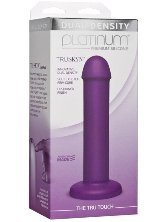 Doc Johnson Platinum The Tru Touch Silicone Dildo - Realistic Dildos