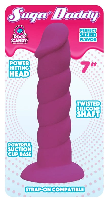 Rock Candy Suga Daddy 7 inch Dildo - Realistic Dildos