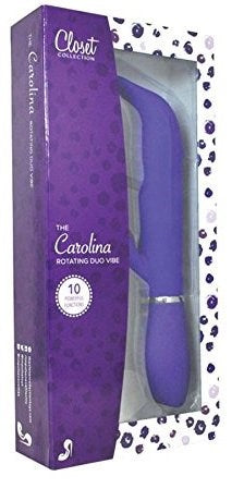 The Carolina Rotating Duo Massager Rabbit Vibrators