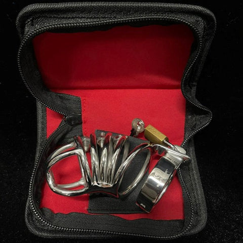 Spartacus Enterprises Stainless Steel Chastity Cage - Male Chastity