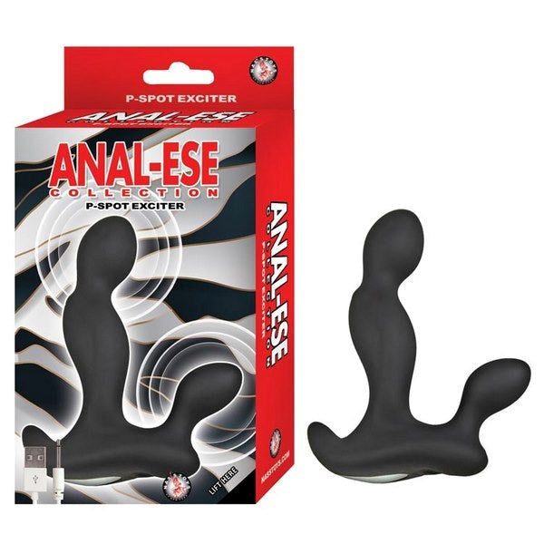 ANAL-ESE P-Spot Exciter 7 Powerful Speeds Silicone Prostate Toys