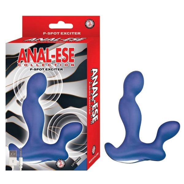 ANAL-ESE P-Spot Exciter 7 Powerful Speeds Silicone Prostate Toys